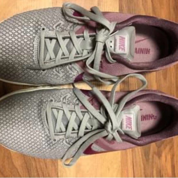 Nike Women's Metcon training shoes in Purple and Gray - Picture 2 of 2